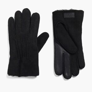 NWT UGG Leather Genuine Shearling Lined Gloves